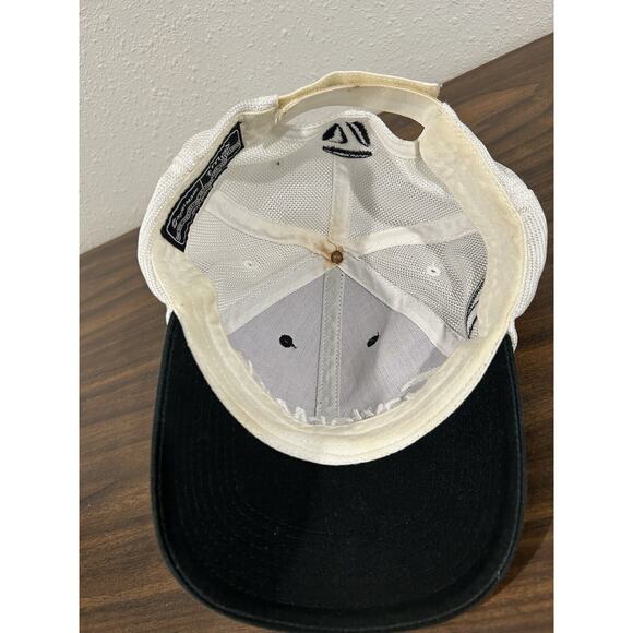 TaylorMade R7 Golf Hat Black Red & White Mesh Back Adjustable TMAX Gear Cap - Picture 5 of 6